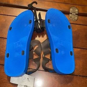 Ozark Trail Sandals royal blue 11 並行輸入品 Ozark Trail Men\u0027s Royal Blue Adventure Adjustable Ankle Strap